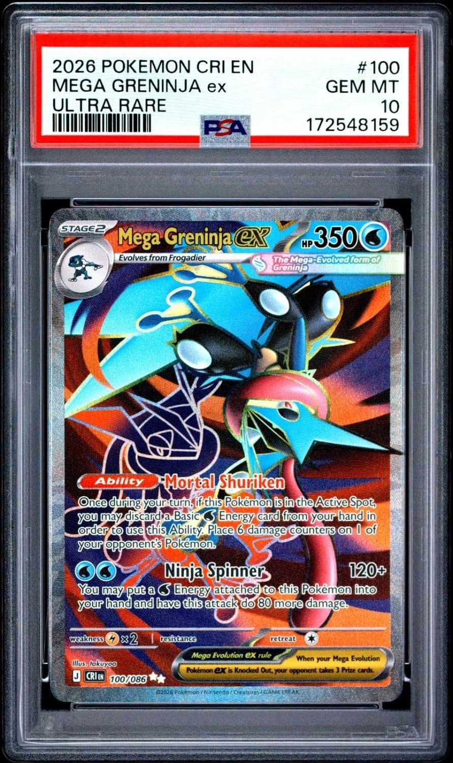 Mega Greninja Ex