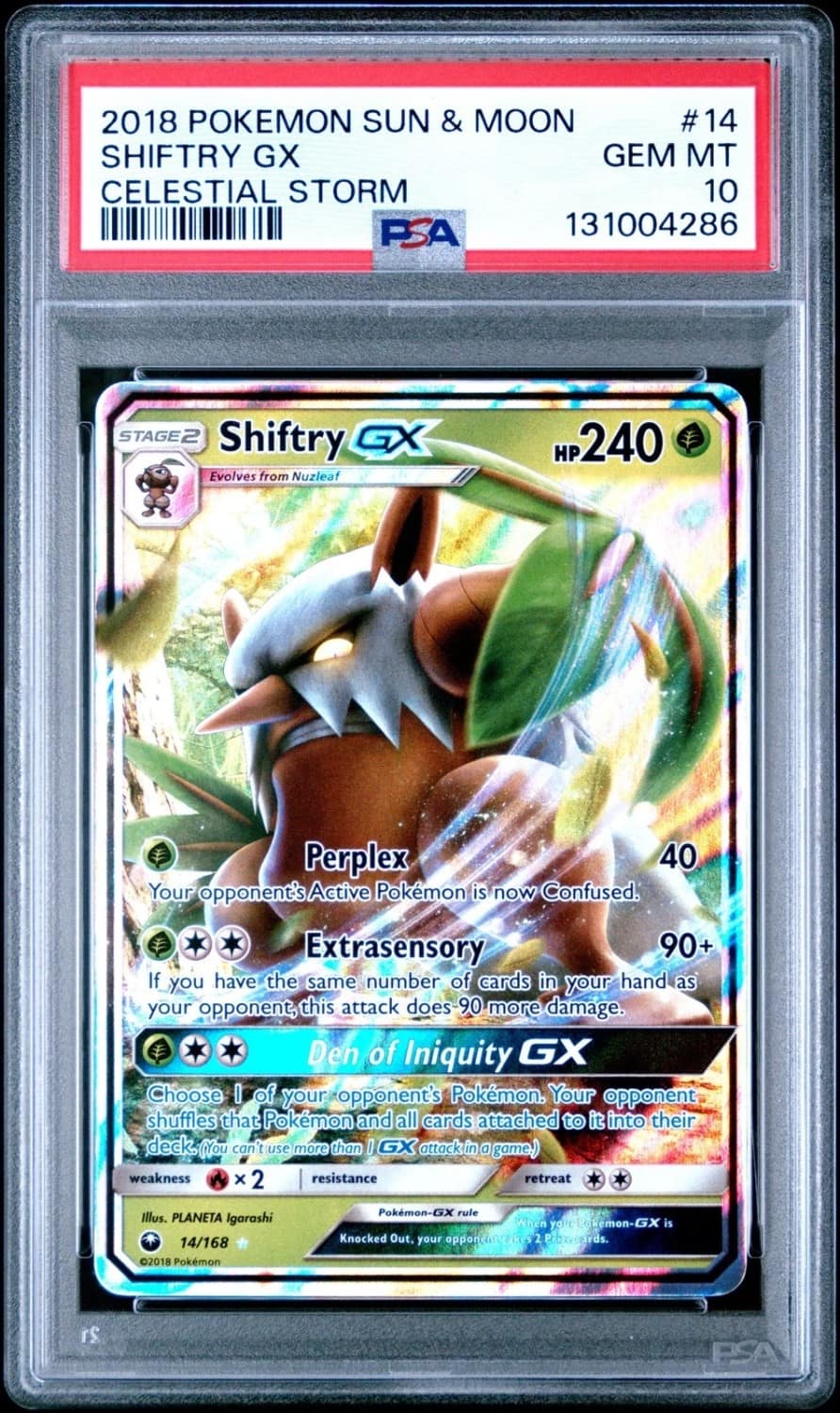 Shiftry Gx