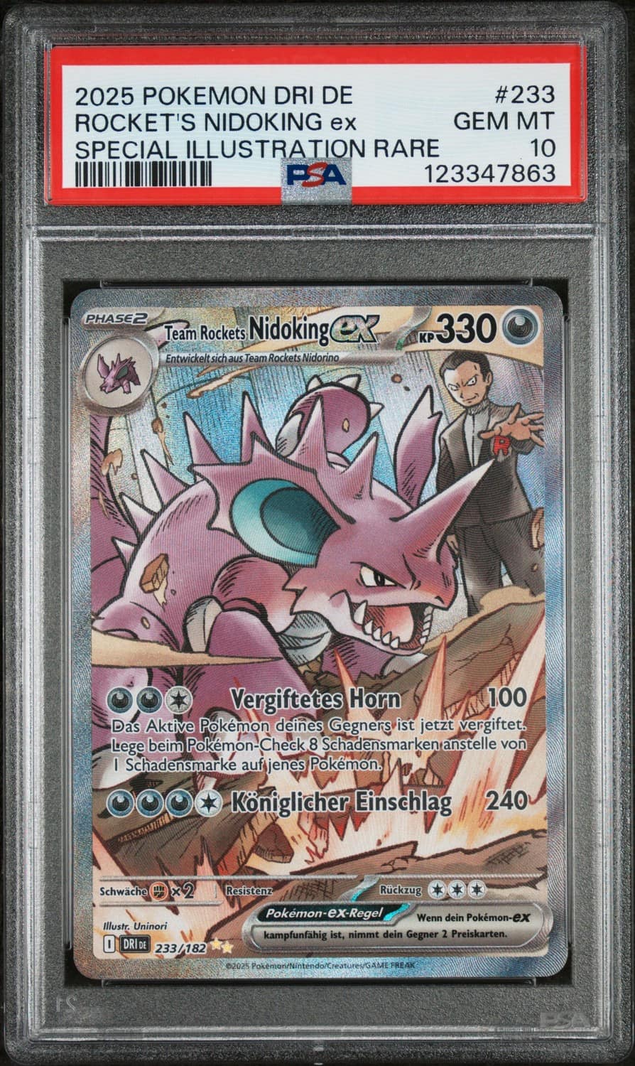 Rocket'S Nidoking Ex