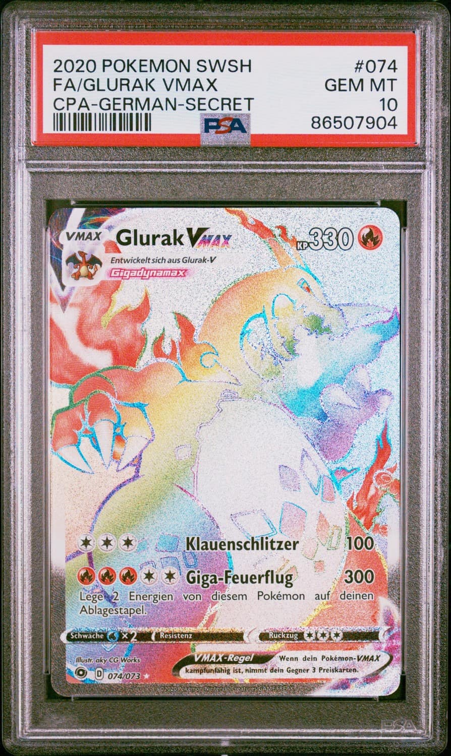 Glurak Vmax