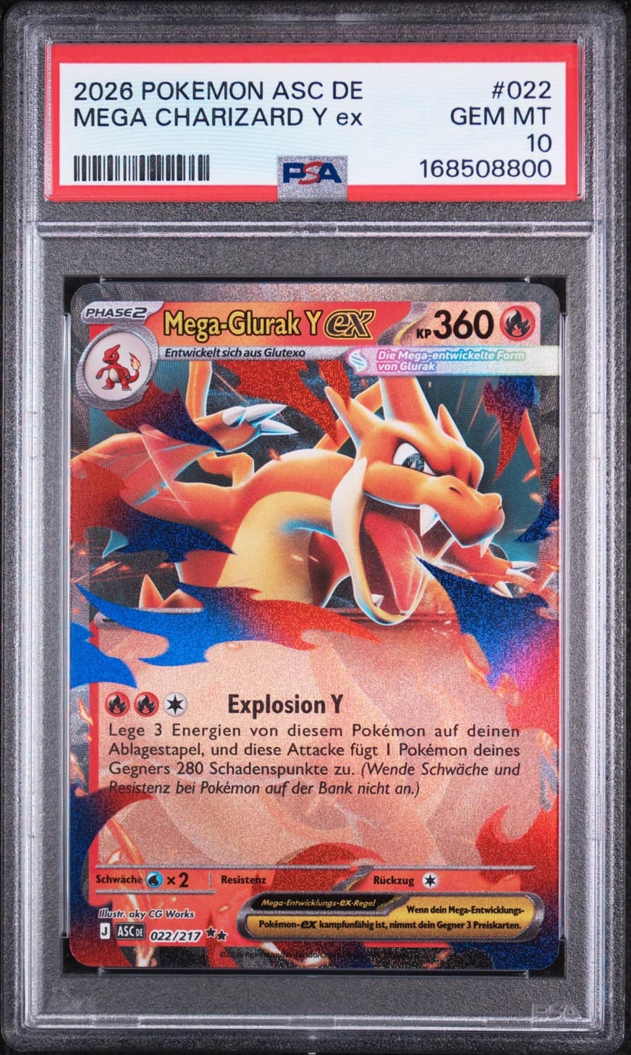 Mega Charizard Y Ex