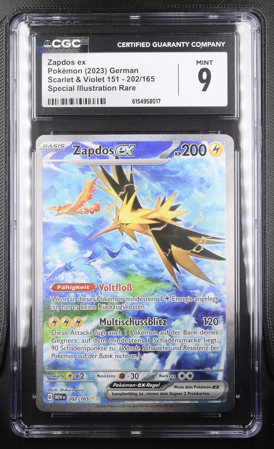 Zapdos Ex
