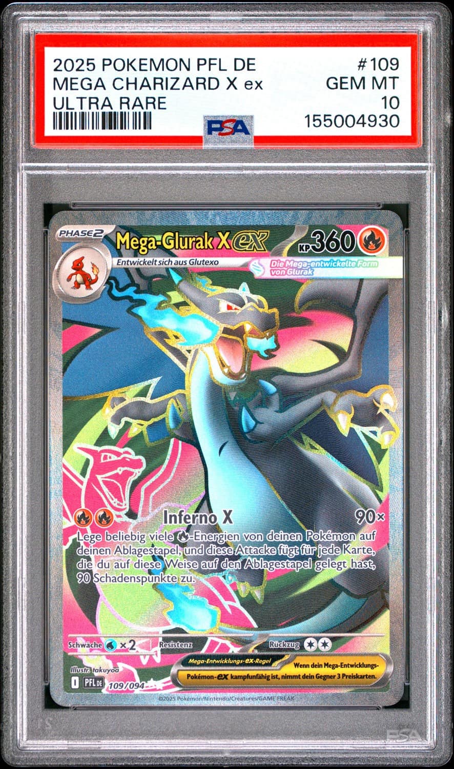 Mega Charizard X Ex