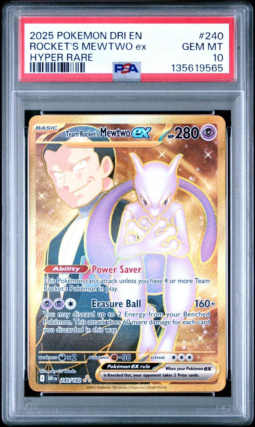 Rocket'S Mewtwo Ex