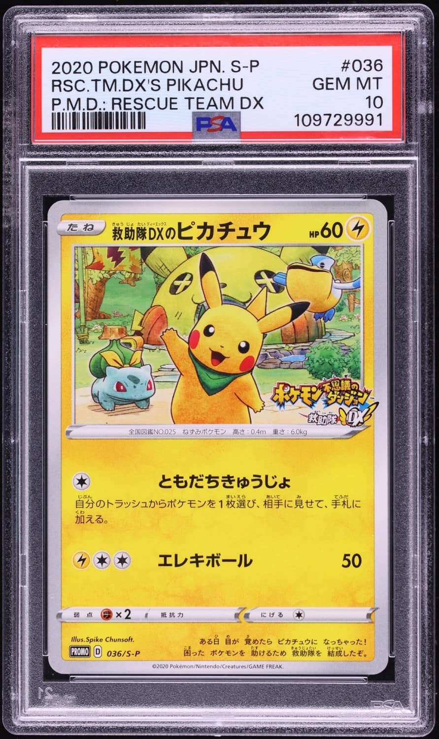 Rescue Team Dx'S Pikachu
