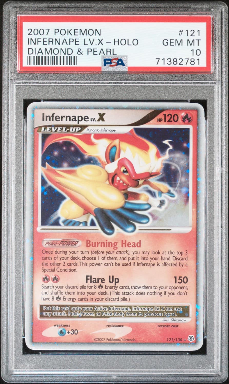 Infernape Lv X