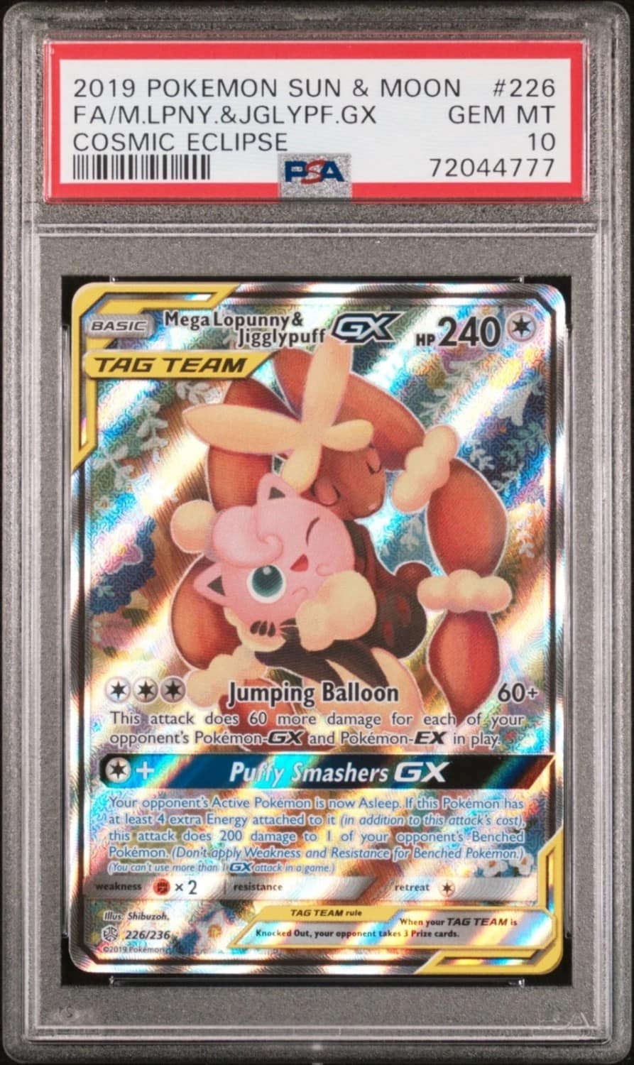 Mega Lopunny & Jigglypuff Gx