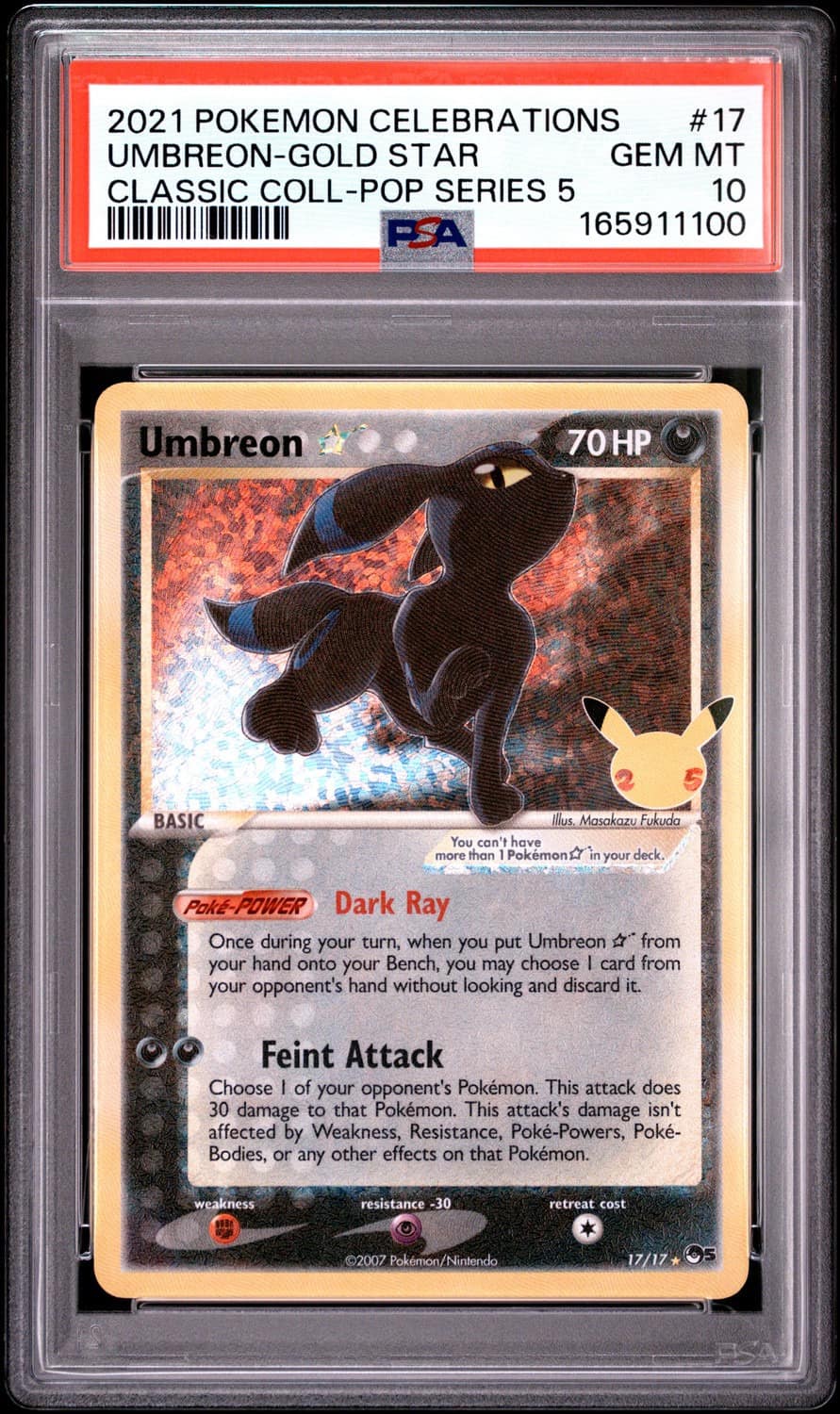 Umbreon-Gold Star