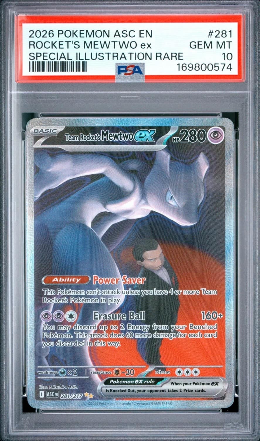 Rocket'S Mewtwo Ex