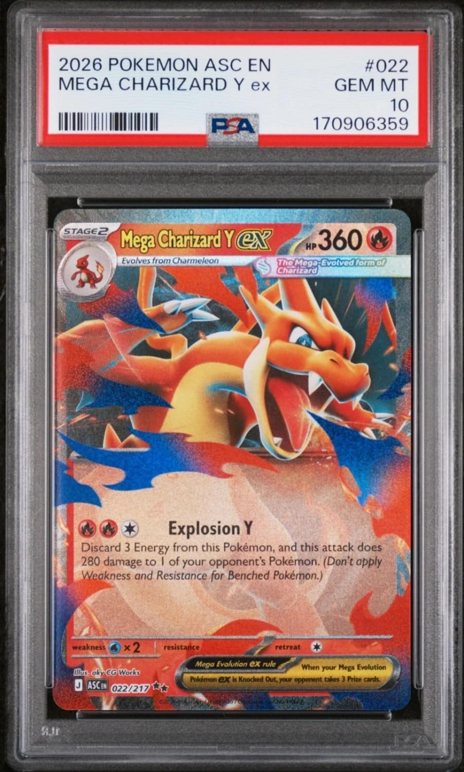 Mega Charizard Y Ex