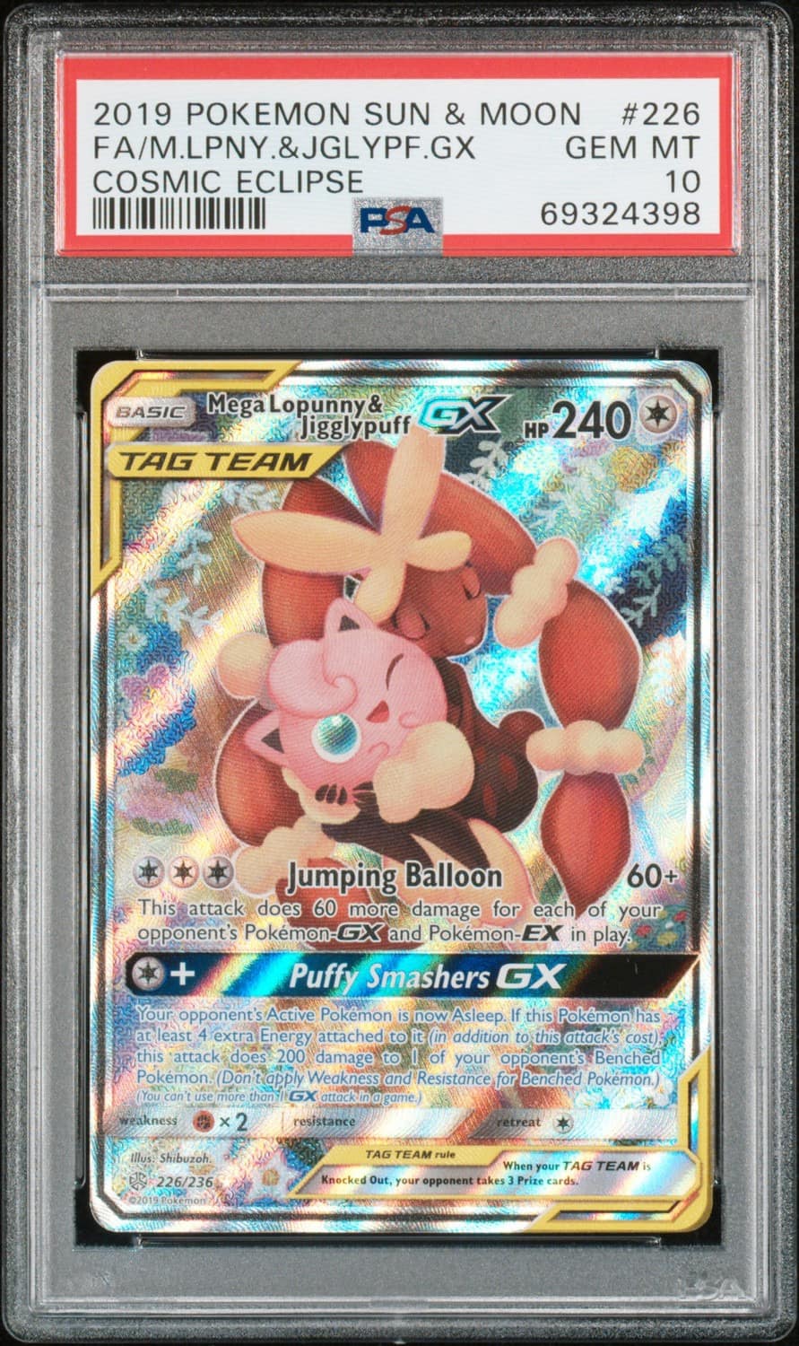Mega Lopunny & Jigglypuff Gx