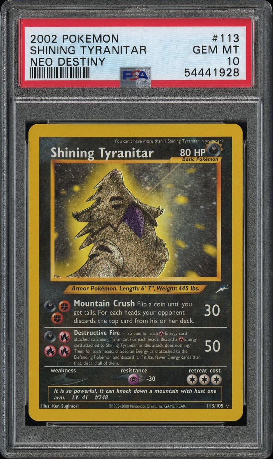 Shining Tyranitar