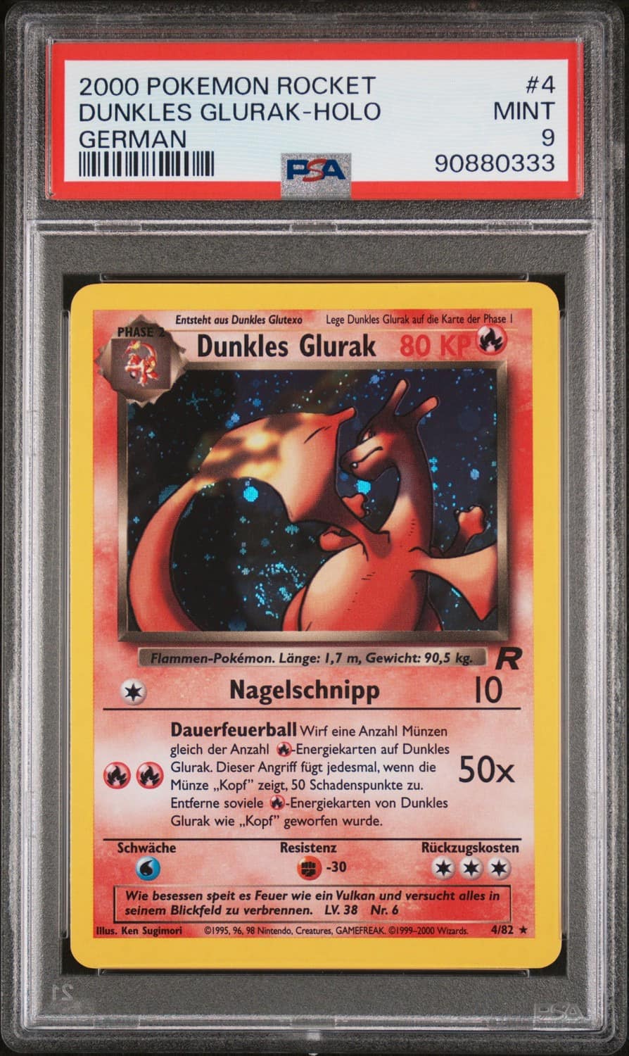 Dunkles Glurak