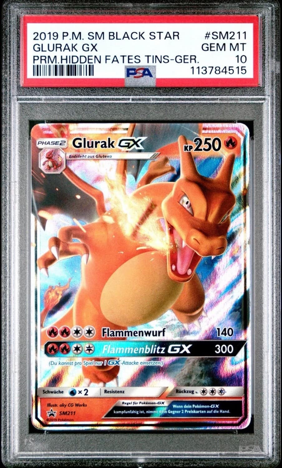 Glurak Gx