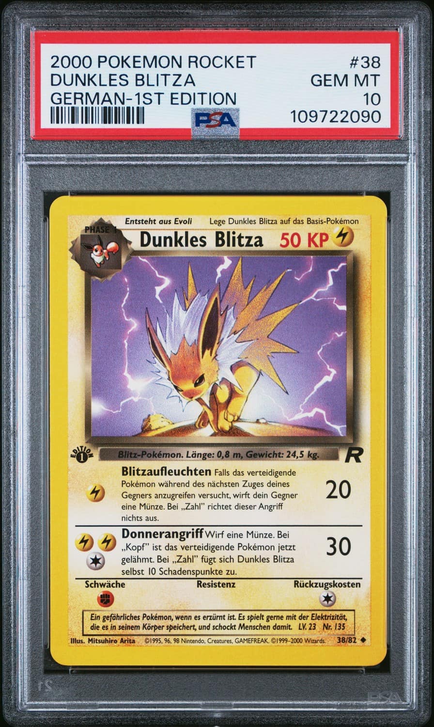 Dunkles Blitza