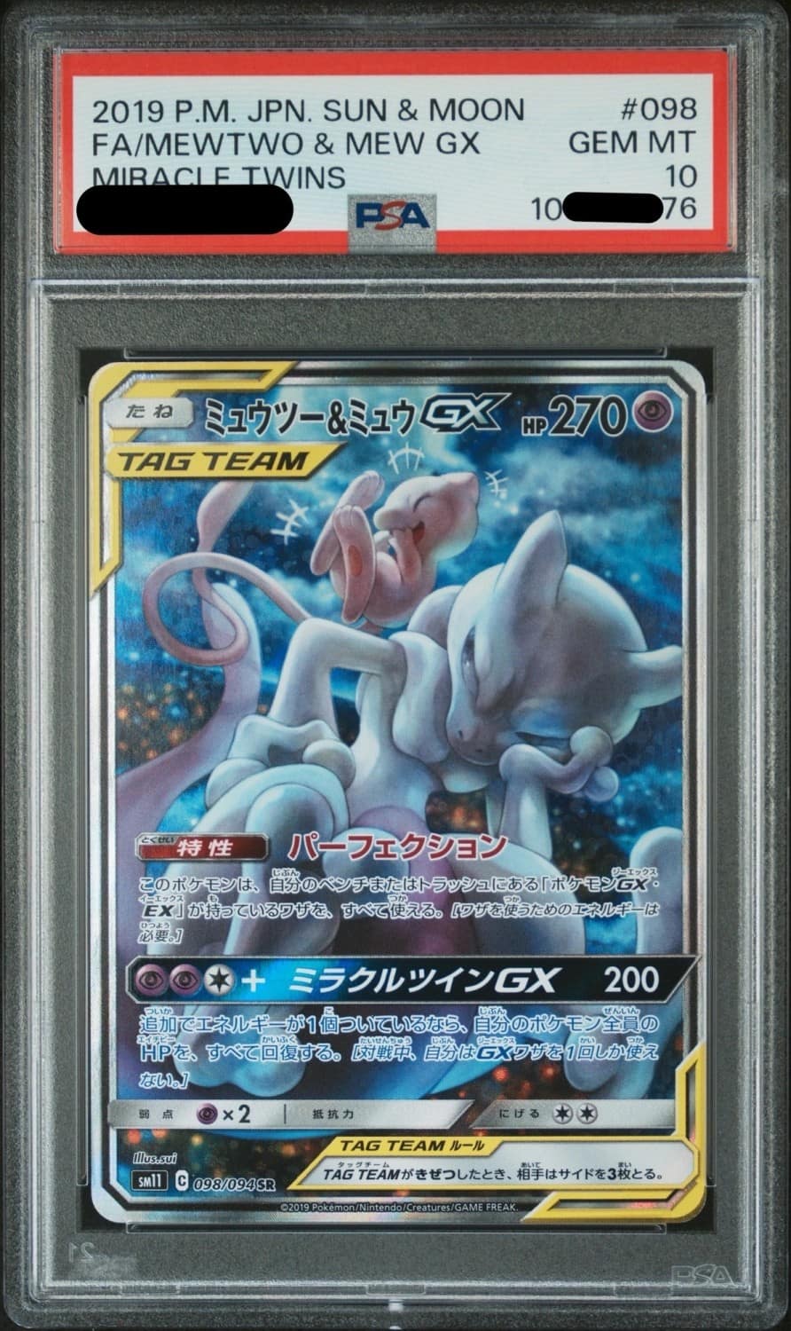 Mewtwo & Mew Gx