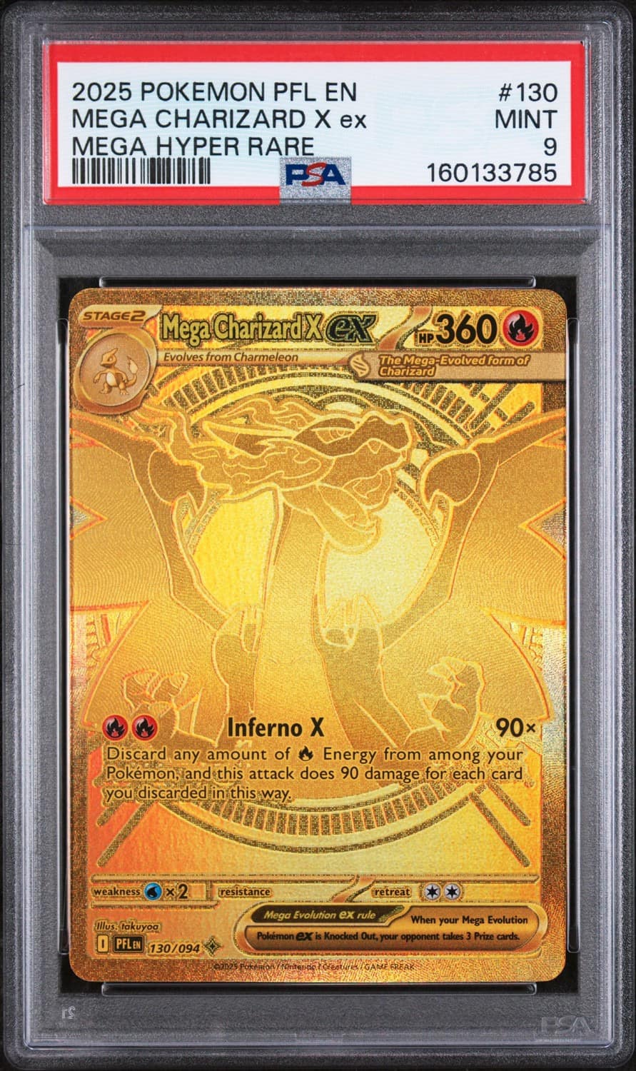 Mega Charizard X Ex