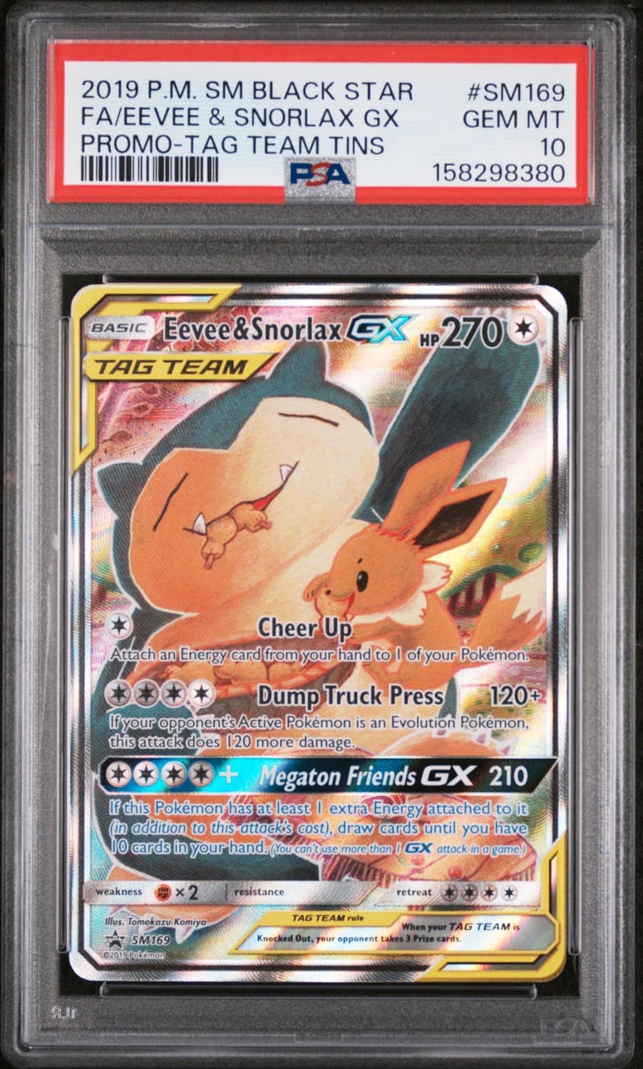 Eevee & Snorlax Gx