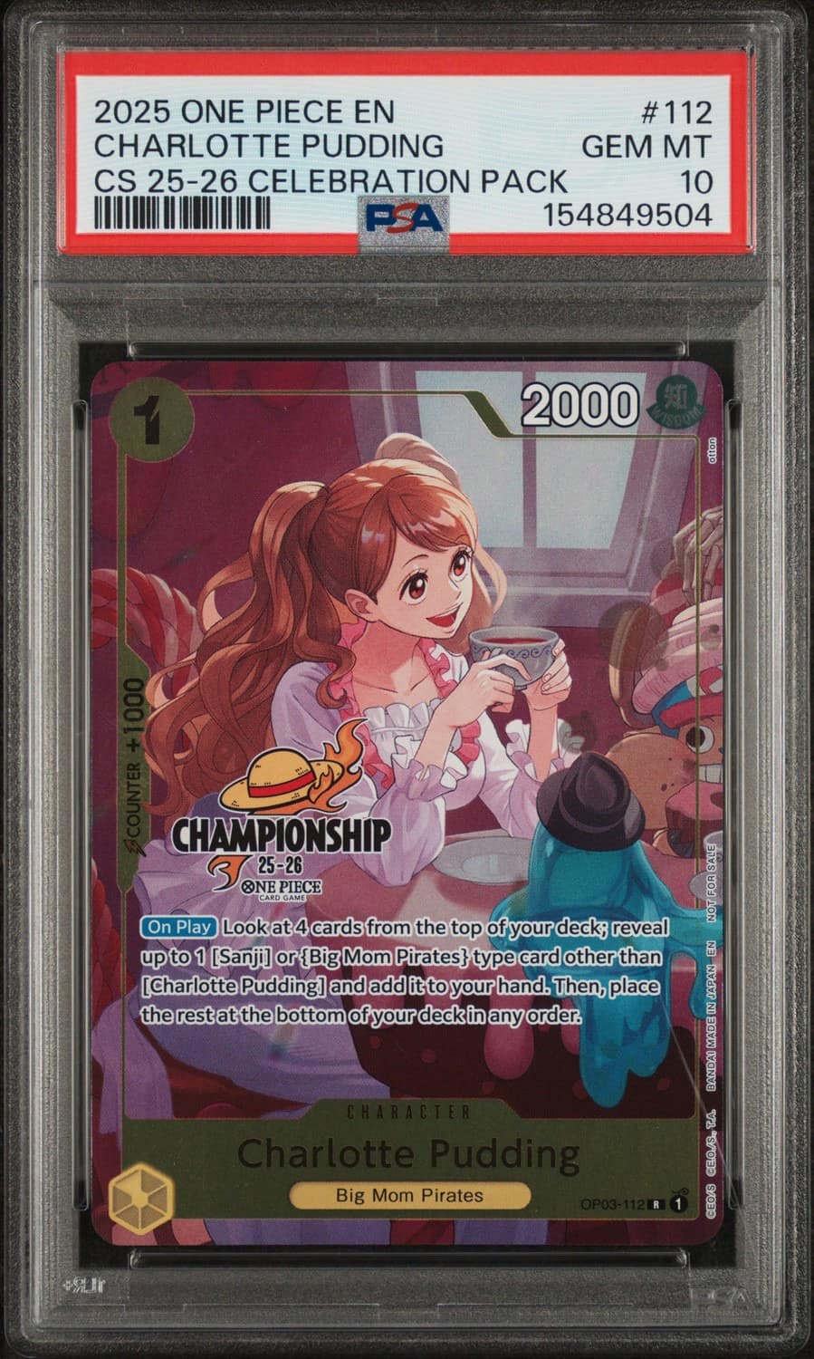 Charlotte Pudding