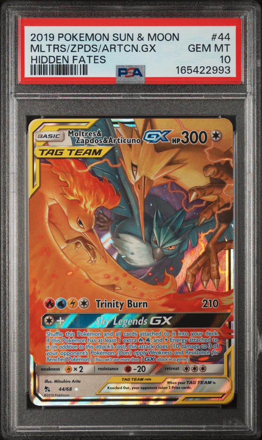 Moltres & Zapdos & Articuno Gx