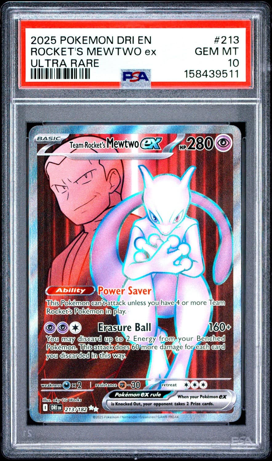 Rocket'S Mewtwo Ex