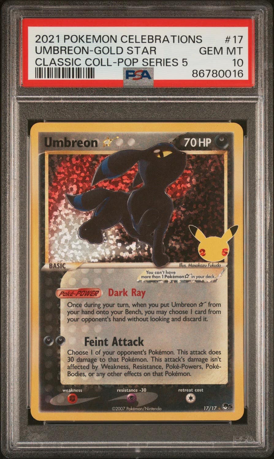 Umbreon-Gold Star