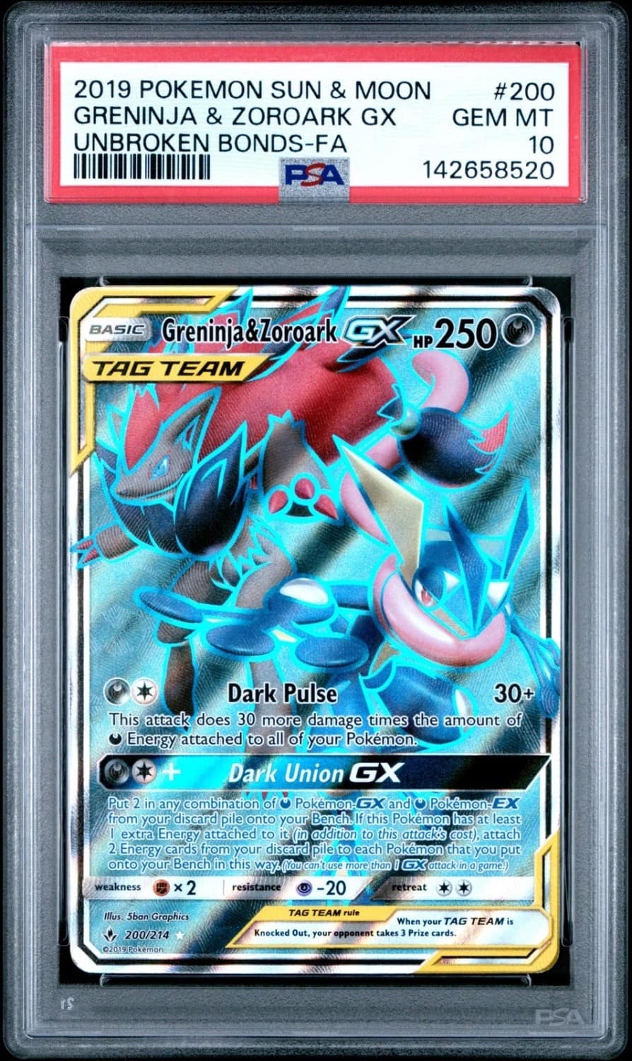 Greninja & Zoroark Gx