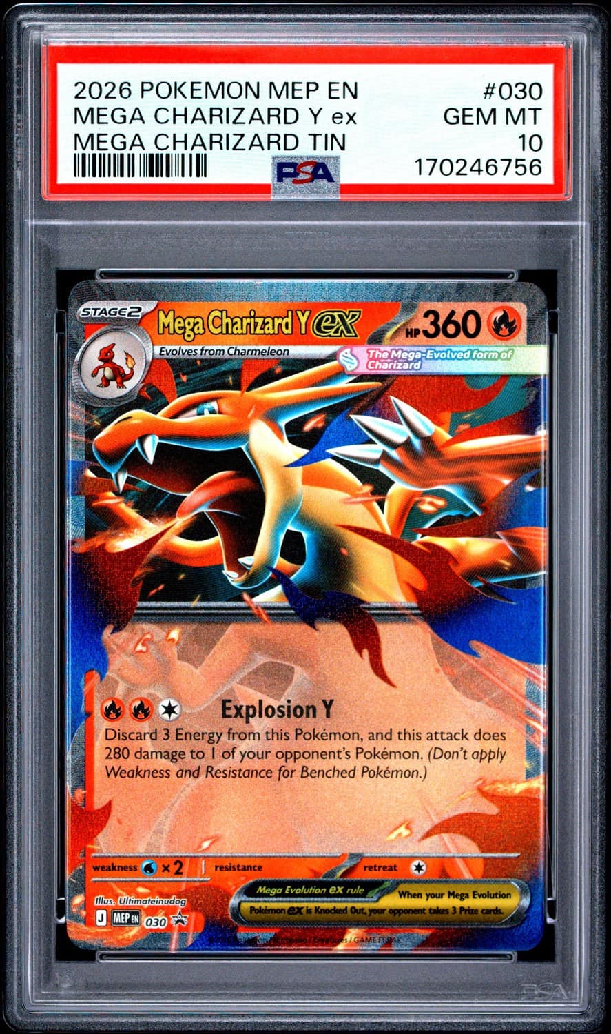 Mega Charizard Y Ex