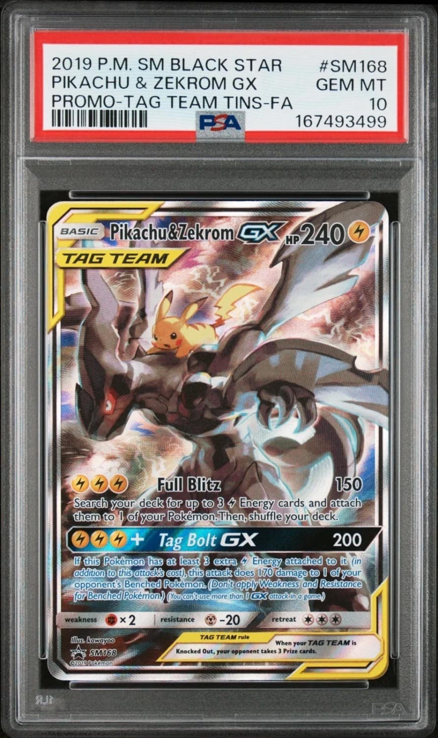 Pikachu & Zekrom Gx