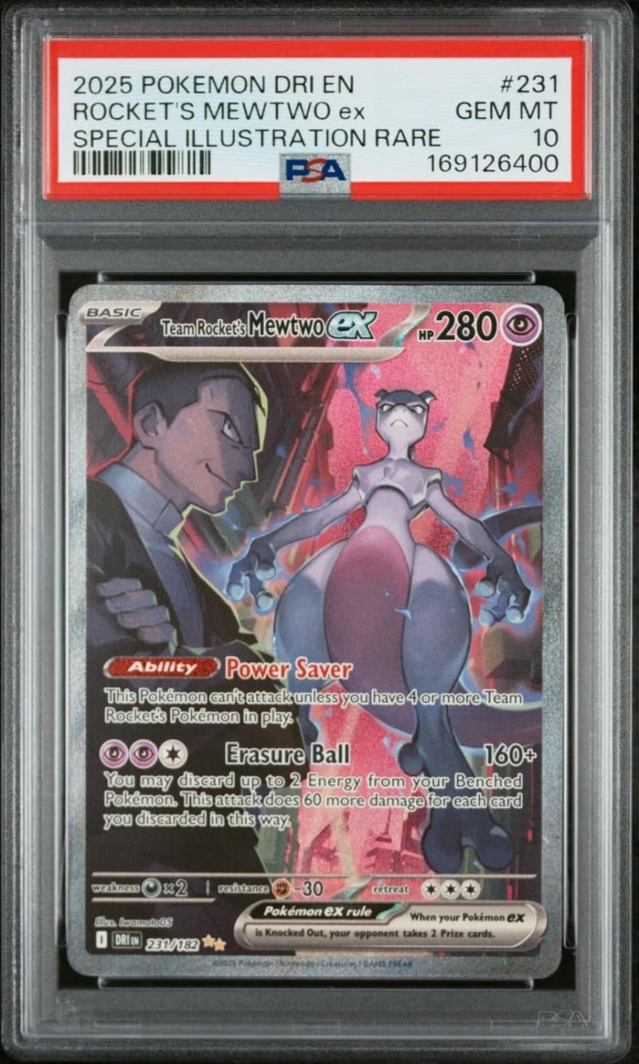 Rocket'S Mewtwo Ex