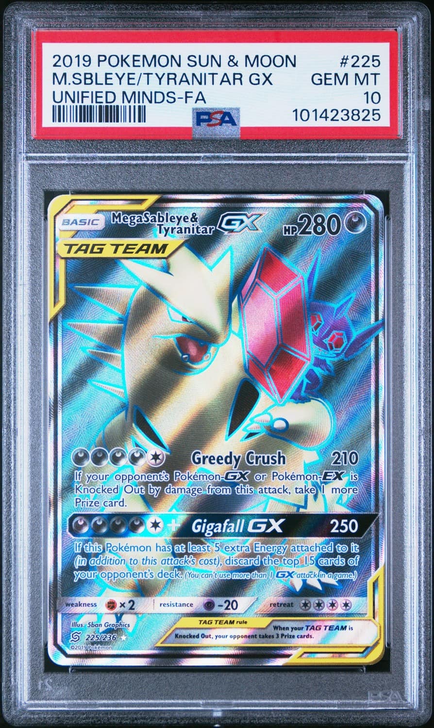 Mega Sableye & Tyranitar Gx