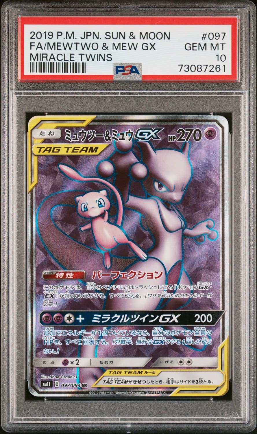 Mewtwo & Mew Gx