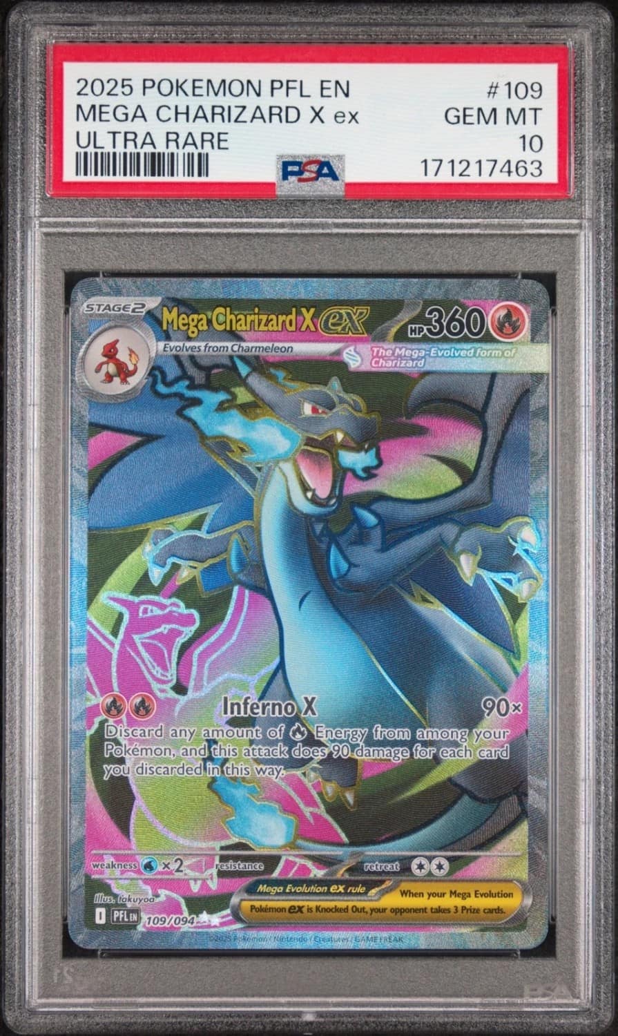 Mega Charizard X Ex