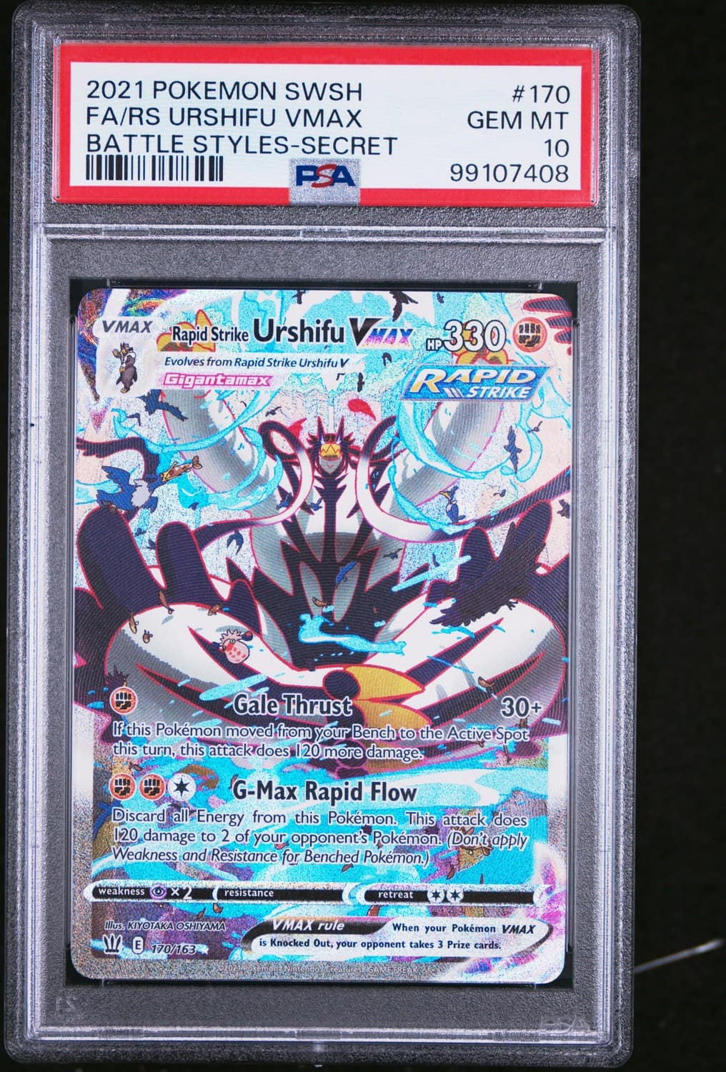 Rapid Strike Urshifu Vmax