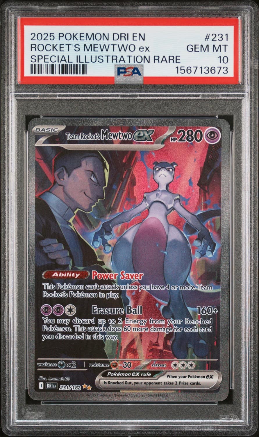 Rocket'S Mewtwo Ex