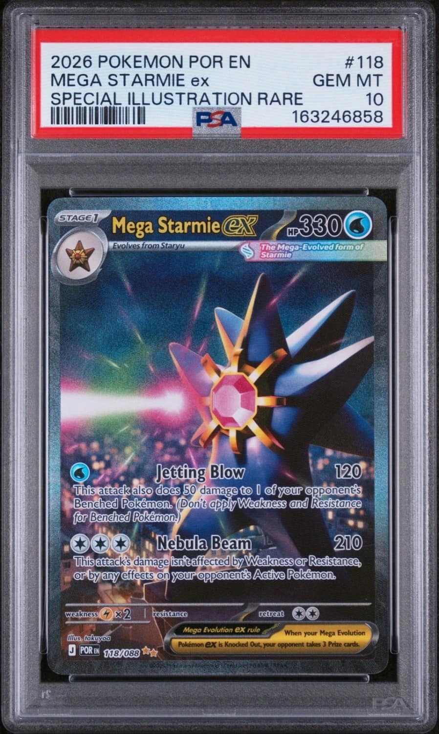 Mega Starmie Ex