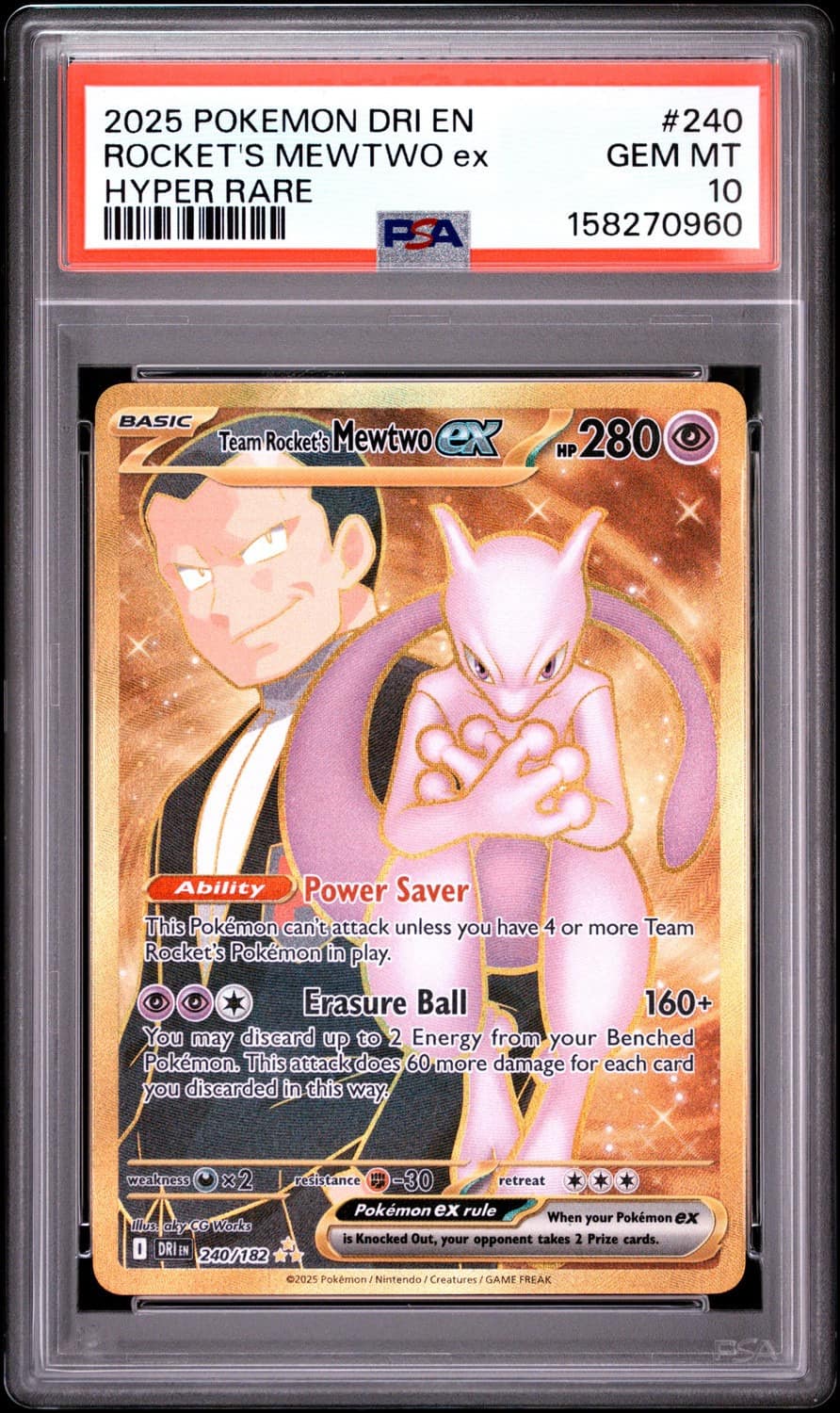 Rocket'S Mewtwo Ex