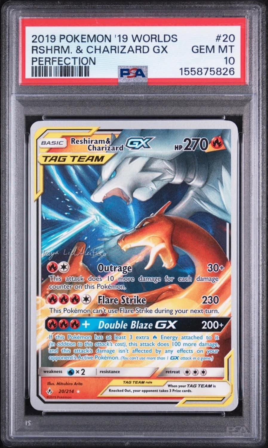 Reshiram & Charizard Gx
