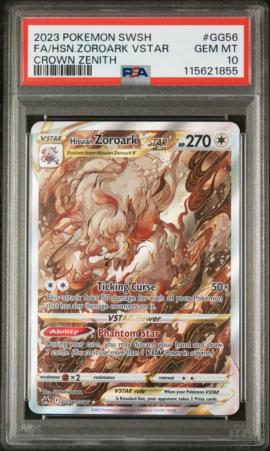 Hisuian Zoroark Vstar