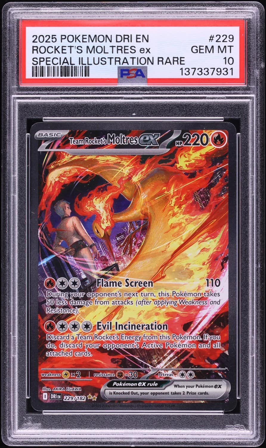 Rocket'S Moltres Ex