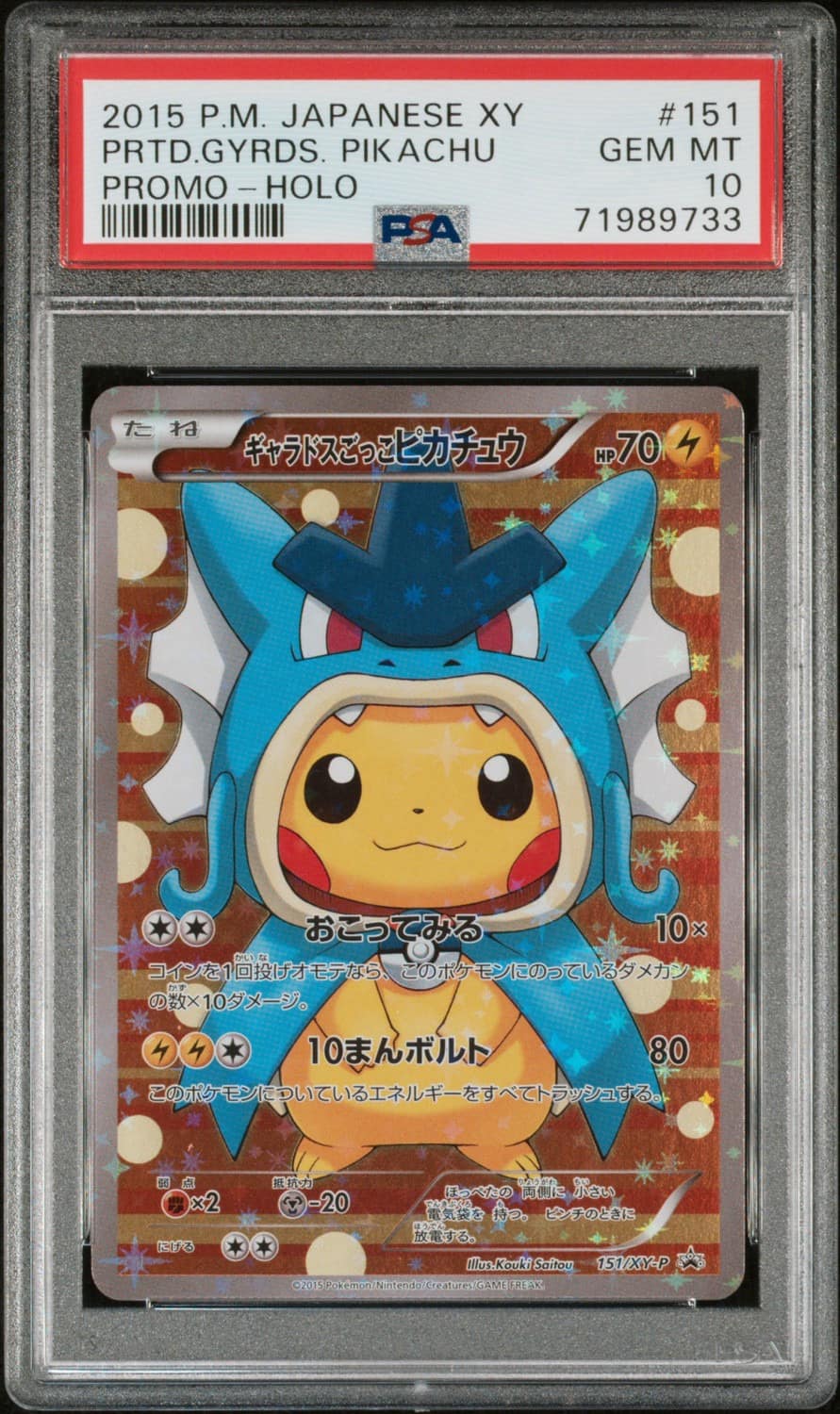 Pretend Gyarados Pikachu