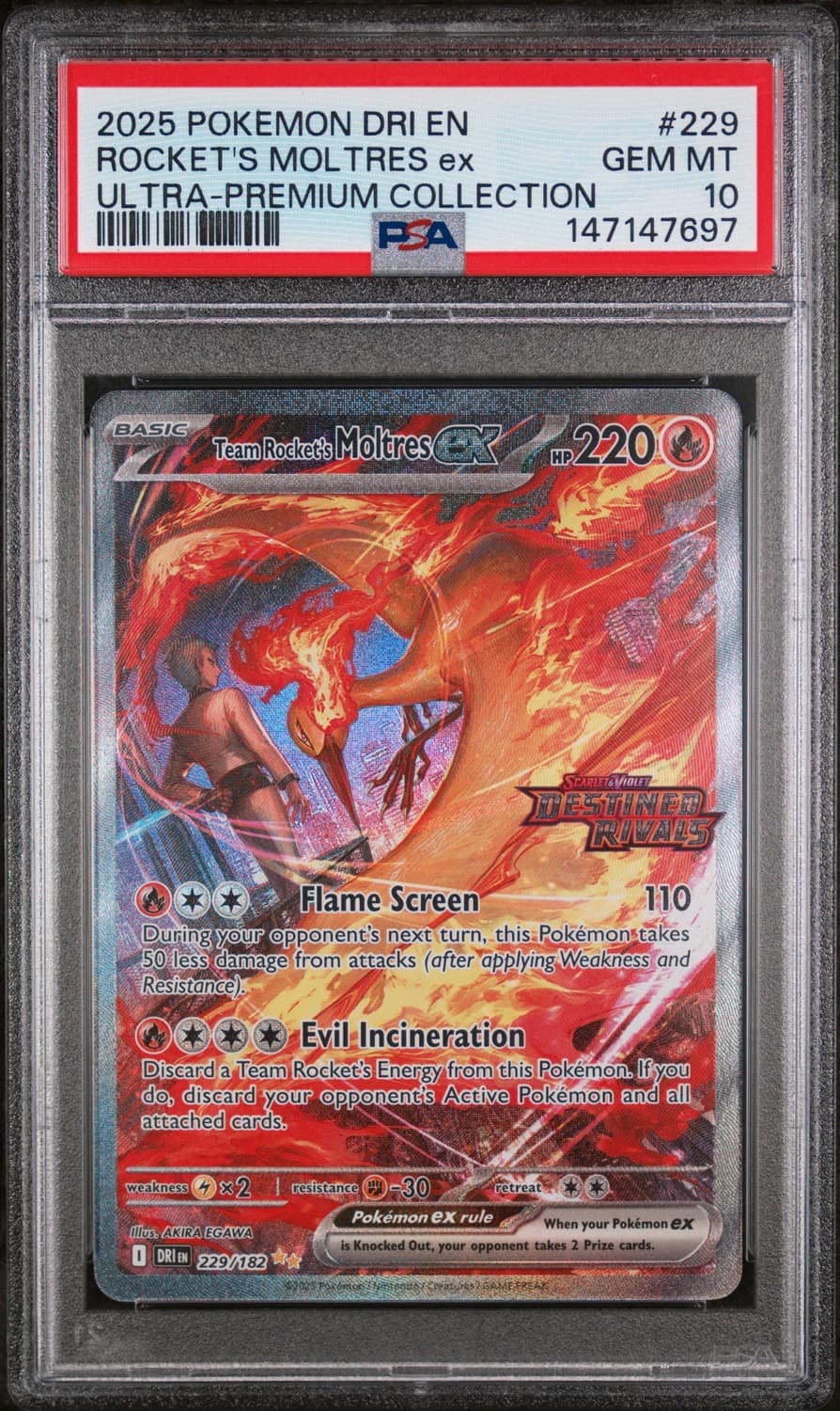 Rocket'S Moltres Ex