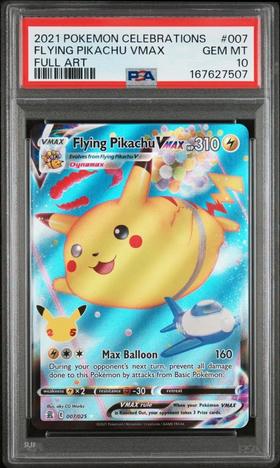Flying Pikachu Vmax