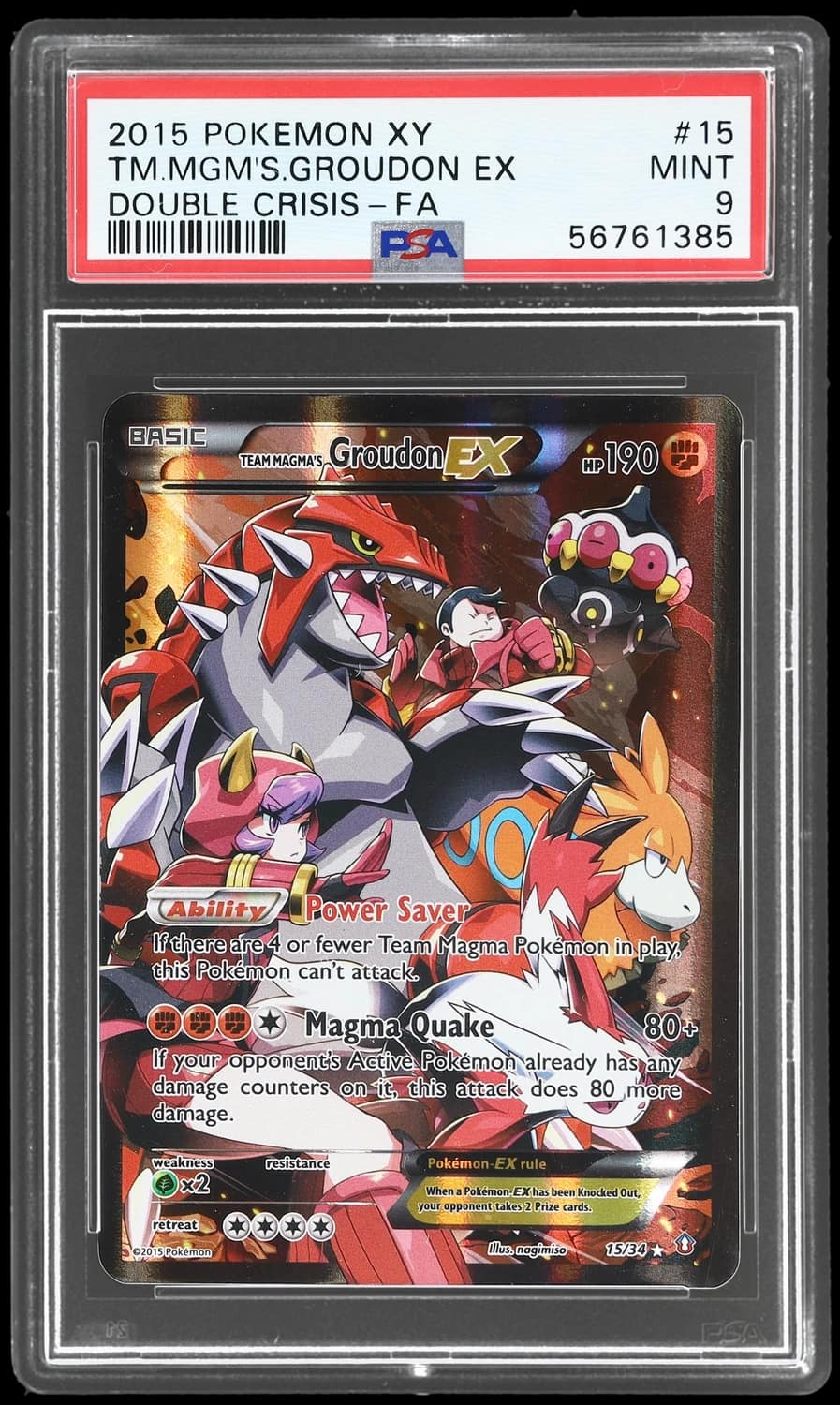 Team Magma'S Groudon Ex
