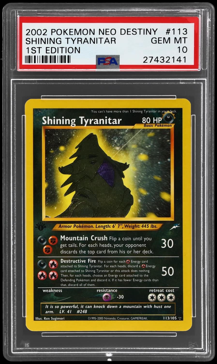 Shining Tyranitar