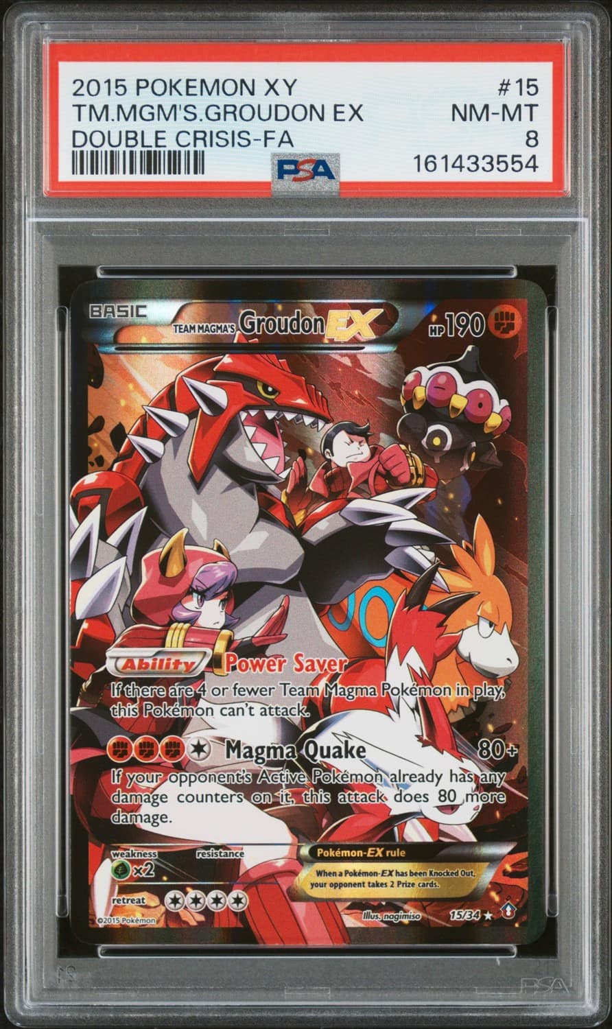 Team Magma'S Groudon Ex
