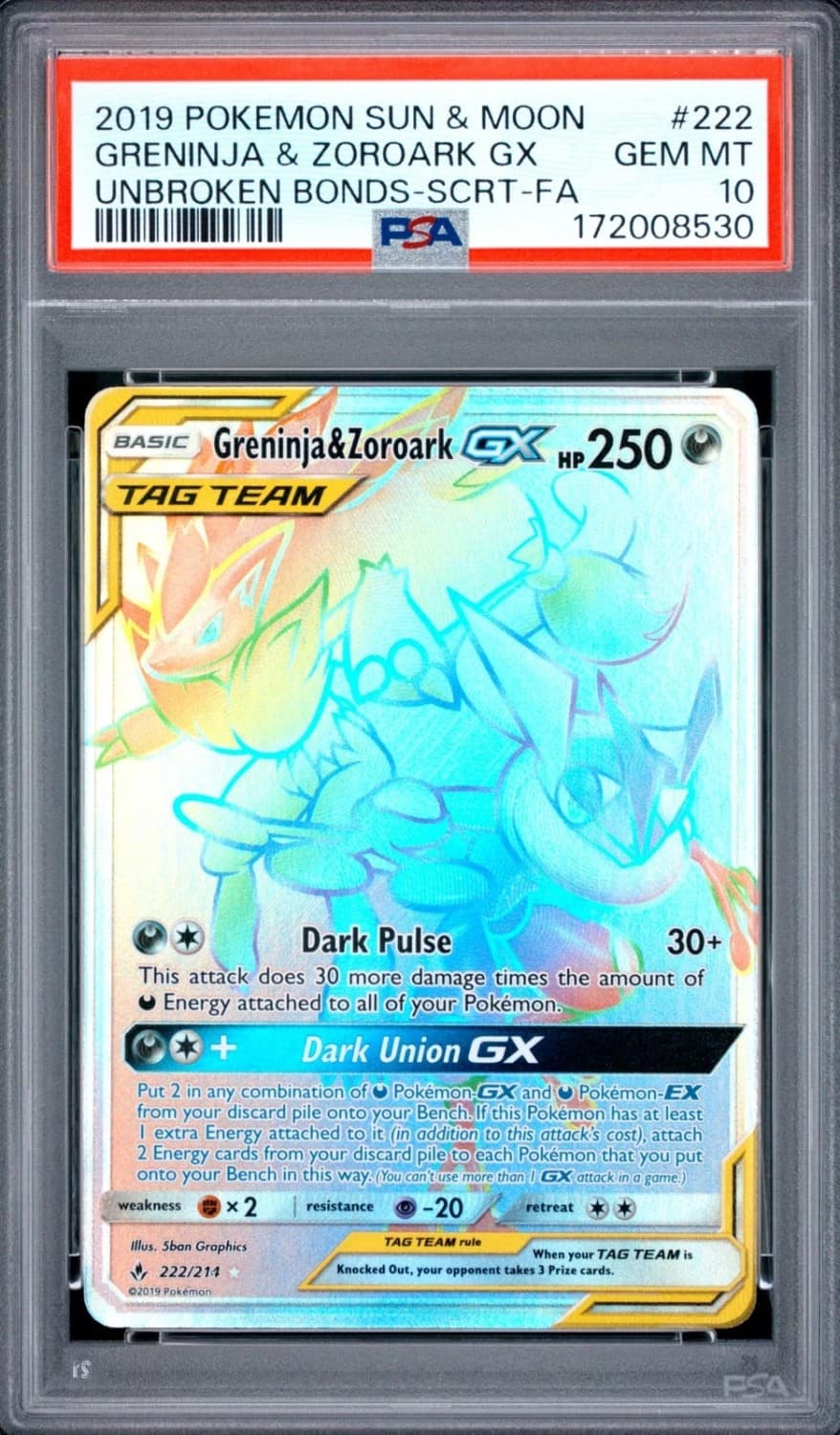 Greninja & Zoroark Gx
