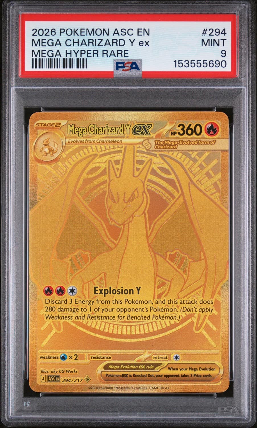 Mega Charizard Y Ex