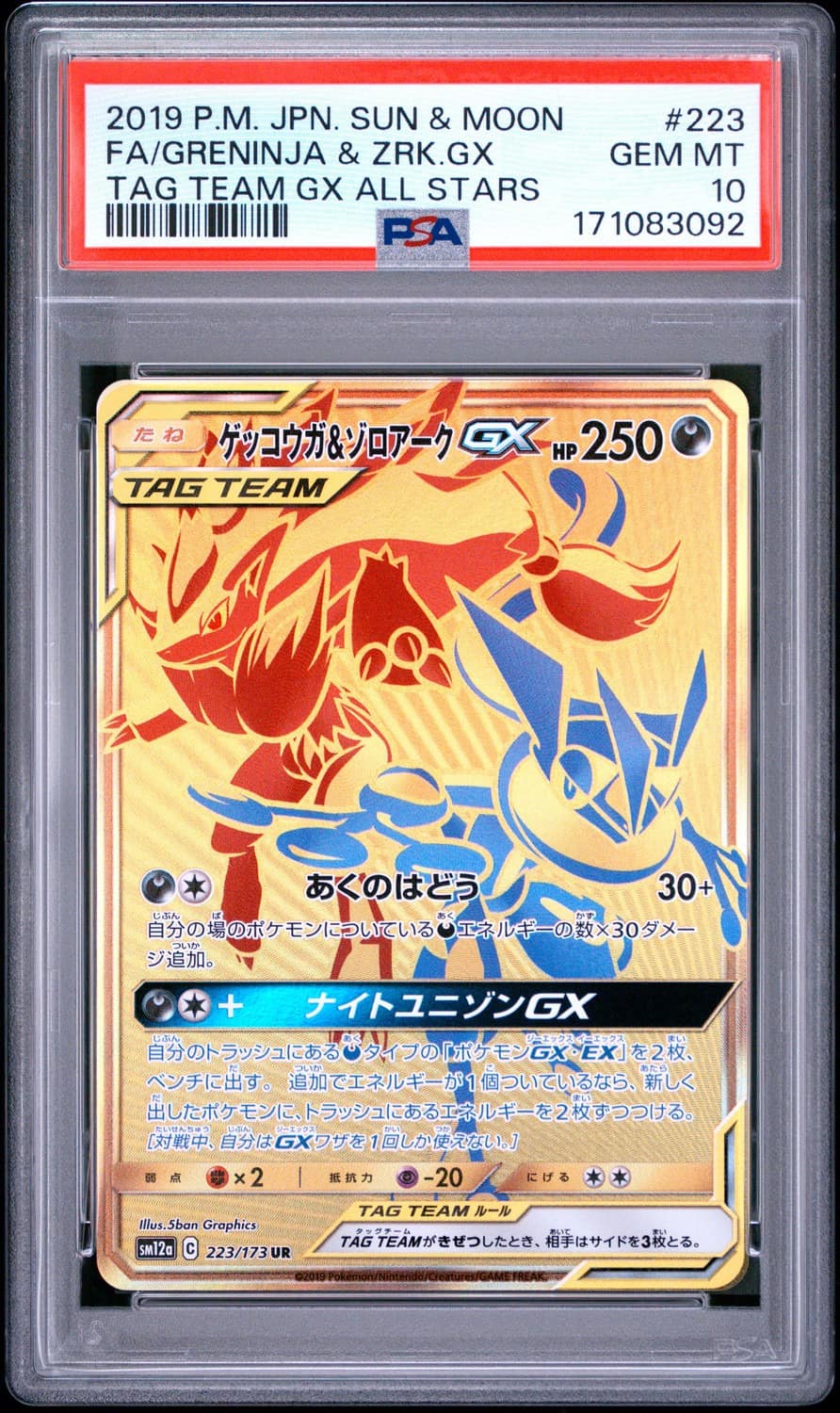 Greninja & Zoroark Gx