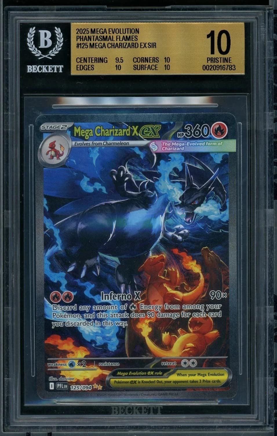 Mega Charizard X Ex